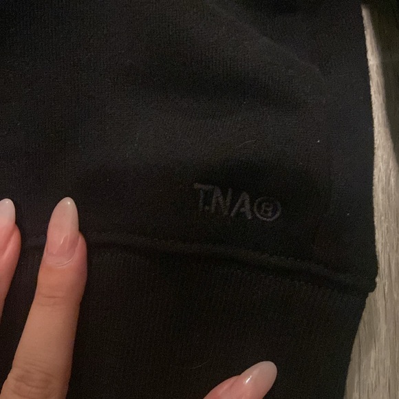 Tna 1/4 zip black sweat-shirt - Picture 2 of 2